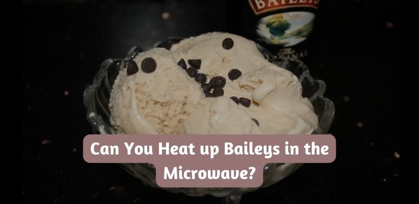 can you heat up baileys in the microwave